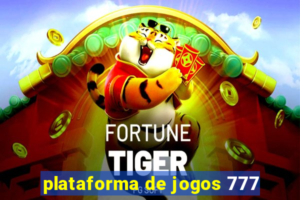 plataforma de jogos 777